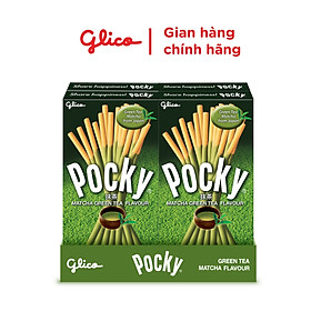 Combo 4 Hộp Bánh que Pocky vị trà xanh Matcha 35G