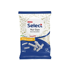 Nui gạo ống dài Co.op Select 200g-3559757