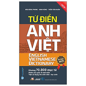 Ảnh bìa Từ Điển Anh - Việt (Khoảng 70.000 Mục Từ)