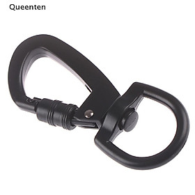 Mua Queenten 1PC Outdoor D-type Buckle Auto Locking Carabiner With Swivel Rotating Ring QT