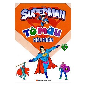 Tô Màu Siêu Nhân Superman Quyển 5
