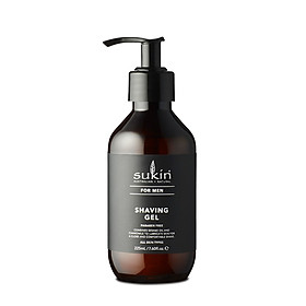 Gel Cạo Râu Sukin For Men Shaving Gel 225ml