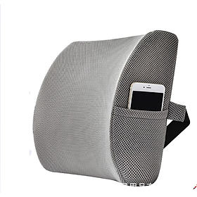 Mua Đệm tựa lưng ghế văn phòng  ô tô cao su non  chống thối hóa cột sống  giúp ngồi thẳng