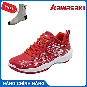 Giày thể thao cầu lông Kawasaki K081 mẫu mới, dành cho nam và nữ, đủ size - Tặng kèm tất Bendu chính hãng