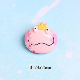 Mua Charm hoàng tử ếch cho các bạn trang trí vỏ ốp điện thoại  làm Jibbitz  DIY