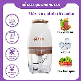 Mua Máy xay sinh tố mini NONGLAN dung tích 750ml  máy xay thịt xay đồ ăn dặm cho bé xay cá thực phẩm