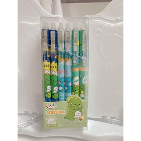 Bút gel Khủng Long xoá được mực XANH giao ngẫu nhiên