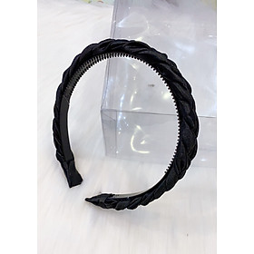 Bờm Cài Tóc Bản Nhỏ Vải Satin Cho Nữ