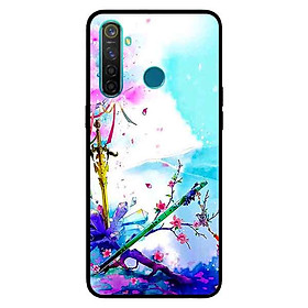 Ốp Lưng in cho Realme 5 Pro / Realme Q Mẫu Nền Kiếm Hoa - Hàng Chính Hãng