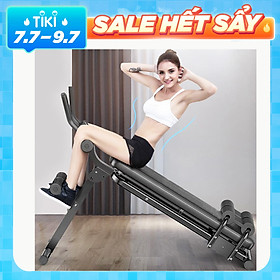 Máy Tập Cơ Bụng Đa Năng - Kết Hợp Tập Bụng, Tập Eo, Tập Gym, Tập Thể Hình Tại Nhà - Có đồng hồ LED điện tử báo số lần tập, thời gian, Calo.