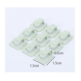Mua Nẹp cố định dây điện 18 nút  nẹp dây sạc điện thoại dây tai nghe chống rối dây  giữ dây điện an toàn tiện lợi G390-NepDD18N