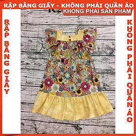 Rập giấy A0 đầm bé gái mã R28 (BẢN VẼ)