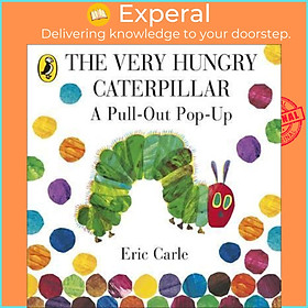 Sách - The Very Hungry Caterpillar: A Pull-Out Pop-Up by Eric Carle (UK edition, hardcover)