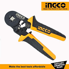 KỀM BẤM COS DÂY ĐIỆN 0.25-10MM3 INGCO HRCPG05210 - HÀNG CHÍNH HÃNG