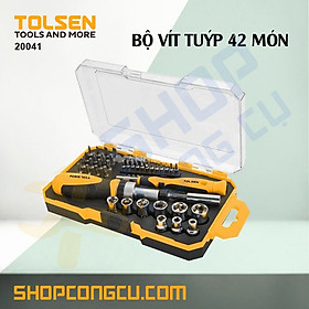 Mua Bộ tua vít tuýp 42 món Tolsen 20041