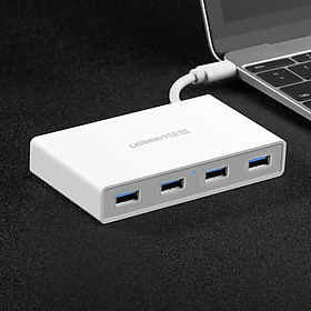Mua Hub USB type C ra 4 cổng USB 3.0 UGREEN 30278 - Hàng Chính Hãng