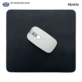 Mua Miếng lót chuột gaming  pad bằng da bò xịn (PEH910) chống nước  trơn trượt siêu bền - Mouse Pads Leather of HAHANCO - Hàng chính hãng