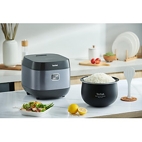 Mua Nồi cơm điện tử Tefal 1.8L - Lòng nồi siêu dày 4mm RK776B68 - Xám - Hàng chính hãng