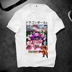 Áo thun form rộng unisex hình GoKu chất vải đẹp2019ts753