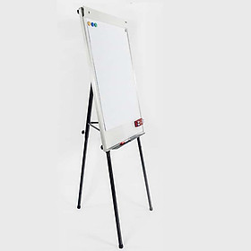 Bảng kẹp giấy viết bút lông Flipchart 3 chân rút kích thước 70x100cm (Giấy A1)