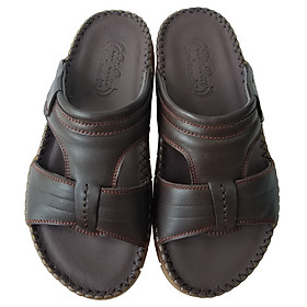 Dép Nam Quai Ngang Đế Doctor BIGGBEN Da Bò Thật DN337