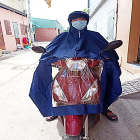 Áo Mưa Cánh Dơi Có Kiếng Đèn, Áo Mưa Kiếng Đèn Vải Dù Loại Siêu Dày, Hàng Việt Nam, Khổ To Rộng, Chống Thấm Hiệu Quả, Phù Hợp Nam Và Nữ, Có Túi Đựng, Có Lựa Chọn Màu Sắc