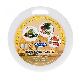Mua Thớt nhựa tròn song long thớt không bị biến dạng bởi va đập  dao  kéo - br00400