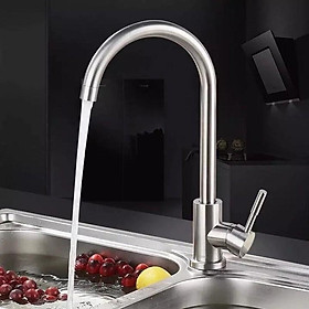 Mua Vòi rửa bát inox 304 cao cấp VRB03 tặng đôi dây cấp nước inox