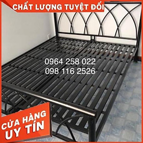 Giường lưới đen ngang 1m8 dài 2m tphcm.