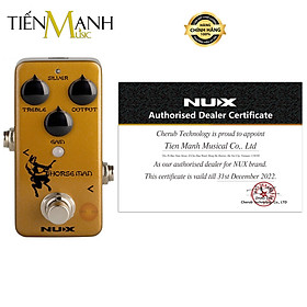 Phơ Đàn Guitar Nux Horseman NOD-1 Overdrive - Bàn Đạp Effect Pedal Mini Core NOD1 Hàng Chính Hãng