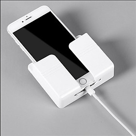 Mua Giá Dán Tường Để Điện Thoại  Remote Điều Khiển  Ổ Cắm/ Giá Đỡ Sạc Điện Thoại Treo Tường/ Kệ Đựng Đồ Dán Tường Đa Năng