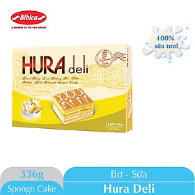 Bánh Bông Lan Hura Deli 336 gram