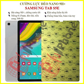 Dán cường lực dẻo nano trước sau dành cho Samsung Tab S5E T725 10.5 inch