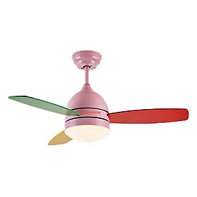 Mua Quạt trần 3 cánh gỗ trẻ em Gigasun Kitty K001 - Hàng Chính Hãng