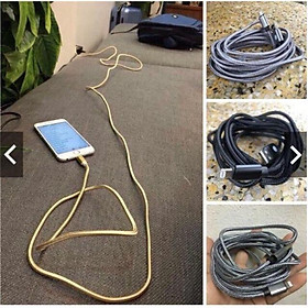 Mua Cáp sạc nhanh 3m dành cho iphone và samsung