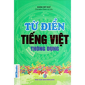 Hình ảnh sách Từ Điển Tiếng Việt Thông Dụng (Bìa Cứng Màu Xanh) (Quà Tặng: Bút Animal Kute')