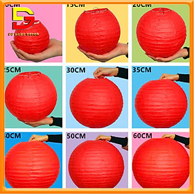 Mua Đèn Lồng Vải Hình Cầu Đèn Trang Trí Tết Đám Cưới Lễ Hội Decor Quán Cafe DG-127