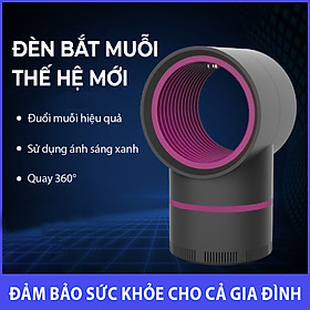 Mua đèn bắt muỗi UV  Công nghẹ sóng nano  hút muỗi mạnh - D1408