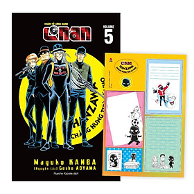 Truyện tranh Conan - Hanzawa - Chàng hung thủ số nhọ - Tập 5 - Tặng kèm Sticker - Thám tử lừng danh - NXB Kim Đồng