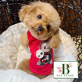 ÁO THUN LABUBU HOẠT HÌNH DỄ THƯƠNG CHO THÚ CƯNG CHÓ MÈO