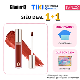 Son kem lì nhiều dưỡng GLAMRR Q LONG WEAR LIP CREAM 5g by Gilaa