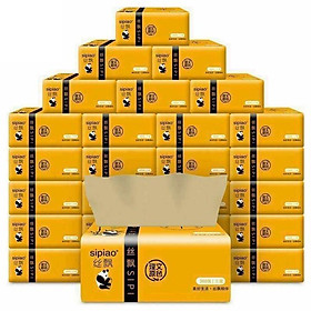 Mua (30 gói) Thùng giấy ăn gấu trúc siêu dai Sipiao an toàn cho sức khỏe - 00454