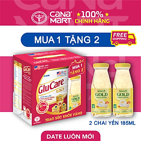 Sữa bột tốt Nutricare Glucare Gold tốt cho người tiểu đường, phụ nữ tiểu đường thai kỳ (850g)