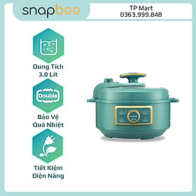 Nồi Áp Suất Đa Dụng SnapBee SK-203VN (3.0L) - Hàng Chính Hãng