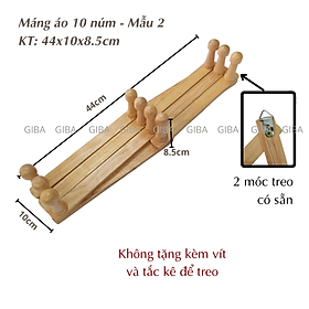 Mua Máng treo quần áo gỗ hàng đẹp chuẩn xuất khẩu