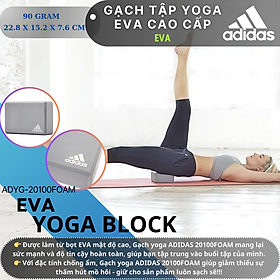 Gạch Tập Yoga Chính Hãng ADIDAS ADYG-20100FOAM EVA Yoga Block (1 Viên)