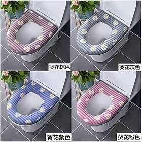 Mua tấm lót nỉ bệ bồn cầu   chống thấm nước giữ ấm mùa đông  cho bé  người lớn