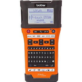 Mua Máy in nhãn cầm tay Brother PT-E550WVP (Wifi)  in nhãn dán cáp  dây  thi công điện-mạng-viễn thông - Hàng chính hãng