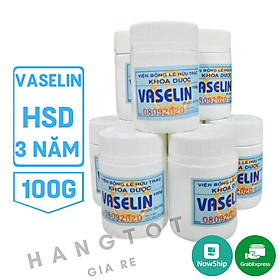Kem Dưỡng Ẩm Vaselin Viện Bỏng Quốc Gia Hộp 100g, Sáp Chống Nẻ Làm Mềm Da An Toàn Cho Trẻ Nhỏ