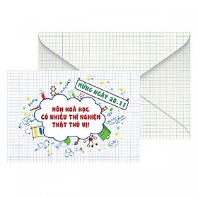 Thiệp môn Hóa học Mừng Ngày Nhà Giáo Việt Nam 20-11